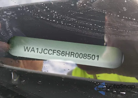 2017 Audi Q3 2.0T Premium from USA, damaged, VIN WA1JCCFS6HR008501